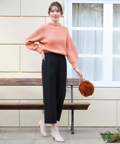 アットラスト　ニットセーター 残りわずか〉アウトラスト クルーネックニット(1 IVORY): : メンズ