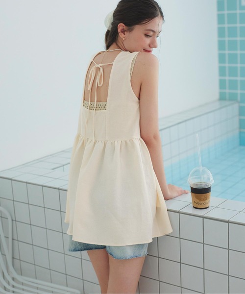 SEA DRESS（シードレス） ラッシュガード ノースリーブティアード