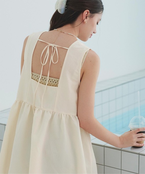 スピックアンドスパン   ノースリーブティアードチュニック Spick & Span - ノースリーブ ティアードチュニックの通販 by anna's