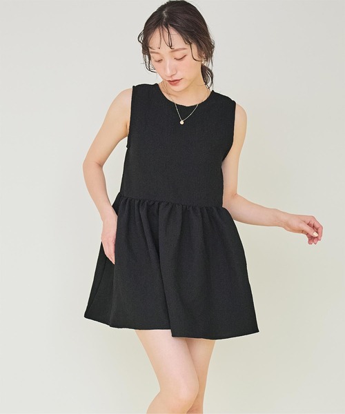 スピックアンドスパン　ノースリーブ ティアードチュニック Spick & Span - ノースリーブ ティアードチュニックの通販 by anna's