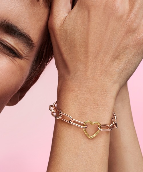 PANDORA（パンドラ） チャーム Pandora ME ハート オープナブル リンク
