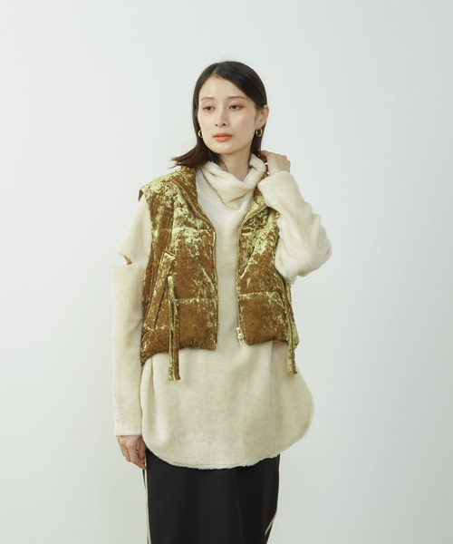 公式 Soffitto ソフィット 中綿ベスト SOFFITTO｜短丈中綿ベスト