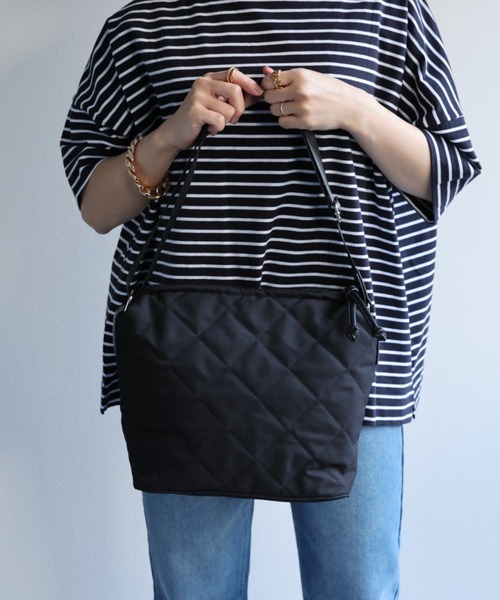 sakishimatokyo ショルダーバッグ バッグ 「マチあり/長さ調整可能