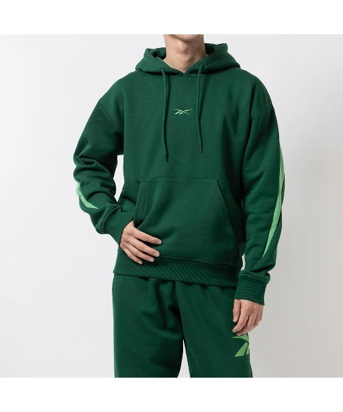 新品Lサイズ クラシック ビッグベクター フーディー プルパーカー ビッグロゴ Reebok パーカー クラシック ビッグベクター フーディー