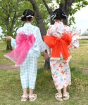浴衣 浴衣3点セット キッズ 子供 女の子の詳細画像5
