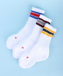 Healthknit（ヘルスニット） 靴下 フルパイル仕様 キッズソックス 配色