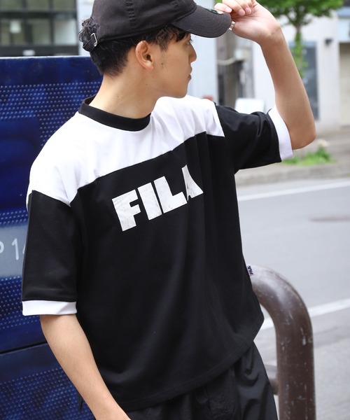 FILA（フィラ） tシャツ 半袖 90's ヴィンテージ ロゴ プリント 半袖