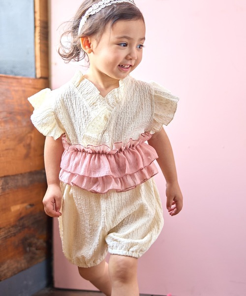 ®️さま専用浴衣セパレート❤️ハンドメイドベビー袴❤️ Rosemadame 浴衣 ふくれギャザー着回しベビー浴衣（セパレート
