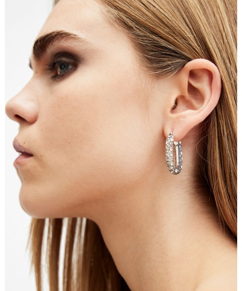 ALLSAINTS ピアス CADENCE TWO TONE PEARL BEAD EARRINGS | ツー 