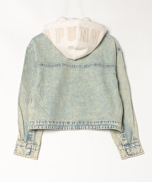 ブラウス シャツ AAPE DENIM HOODIE SHIRT レディース AAPE BY A BATHING APE ブラウス シャツ DENIM HOODIE SHIRT