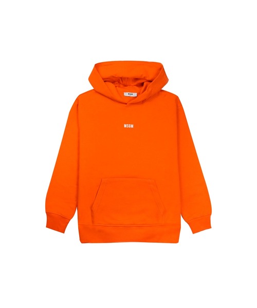MSGM KIDS パーカー スプレーペイント スウェットパーカー キッズ 子供 