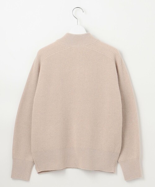 EPOCAホワイト ニットブルゾン SEVEN BY SEVEN - ニットブルゾン - 