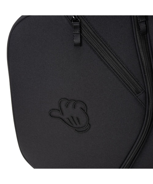 Disney ゴルフ スタンドキャデイバッグ BLACK MICKEY メンズ