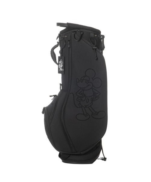 新品 BLACK MICKEY スタンドバッグ スタンドキャデイバッグ BLACK MICKEY（ゴルフグッズ）｜Disney