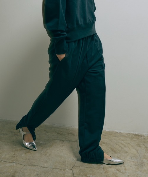 EN NEUME スウェットパンツ ジャージ 「Set Up」Slit Sweat Pants