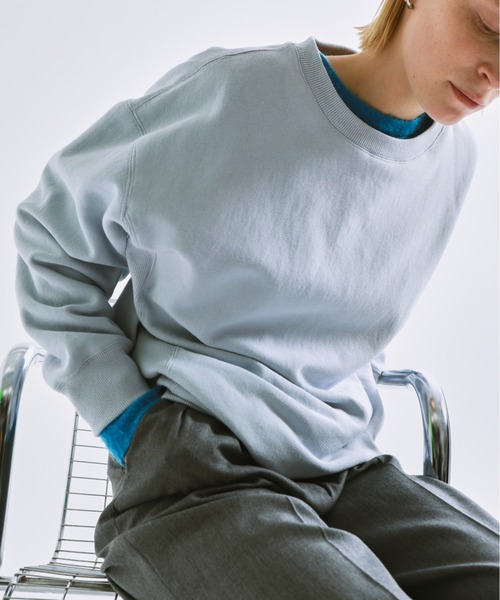 CREDONA THE C スウェット サックスブルー CREDONA THE C スウェット サックスブルー THE C】SWEATSHIRT
