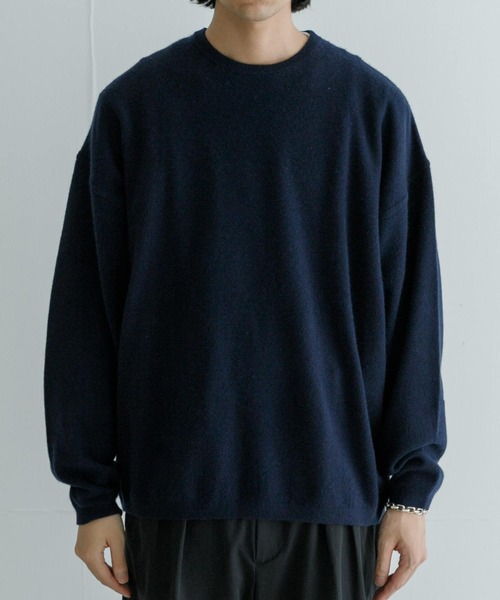 URBAN RESEARCH セーター ニット SUPER WIDE CASHMERE CREW NECK  