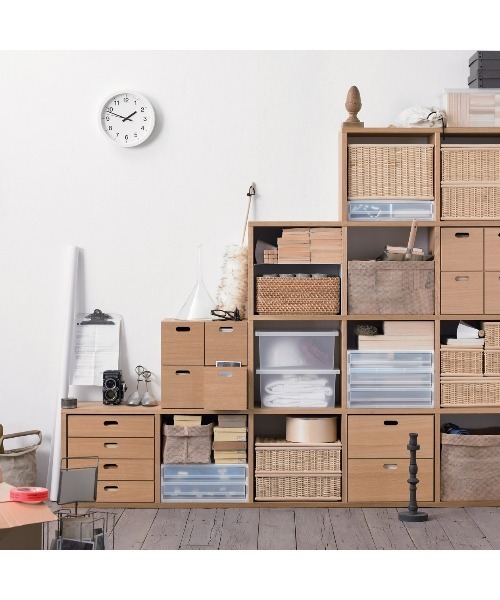 無印良品（MUJI） 収納 ポリプロピレン 小物収納ケース ワイド 小 引出