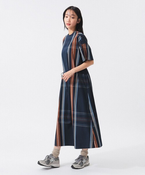 BEAMS BOY ワンピース ボーイ ビッグ タータン : ZOZOTOWN Yahoo