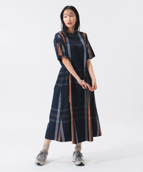 BEAMS BOY ワンピース ボーイ ビッグ タータン : ZOZOTOWN Yahoo