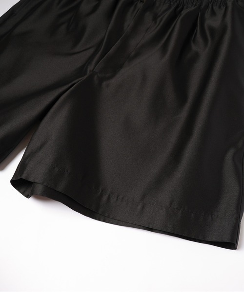 CULLNI（クルニ） パンツ High Count Silk Blend Twill Easy Short 