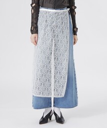 y専用 LOVELESSスカート MIKAGE SHIN/ミカゲシン】スカート Pleats Belt Skirt BSSS-0601