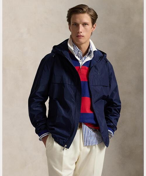 Polo Ralph Laurenラルフローレン　ナイロンジャケット　us M POLO RALPH LAUREN - ポロラルフローレン ナイロンジャケット