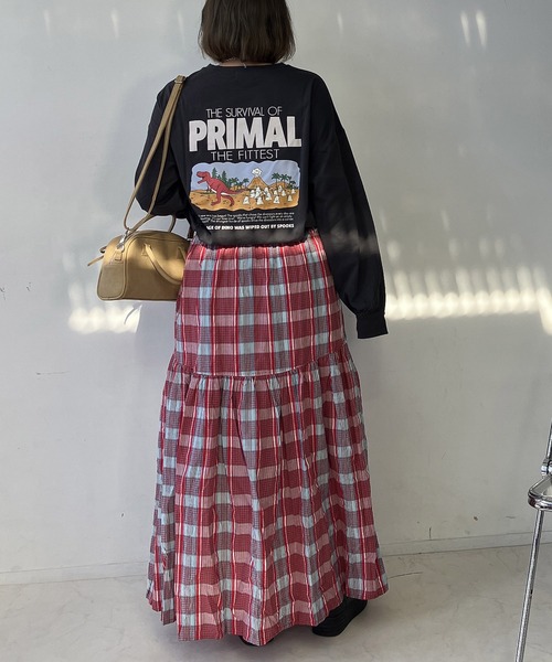 AS KNOW AS（アズノゥアズ） tシャツ ○おばけプリントと刺繍ロンT