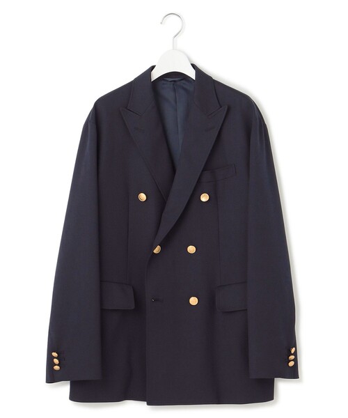 憧れ STREET YORK J.PRESS コート 「UNISEX」ネイビー ジャケット スーツ・フォーマル・ドレス