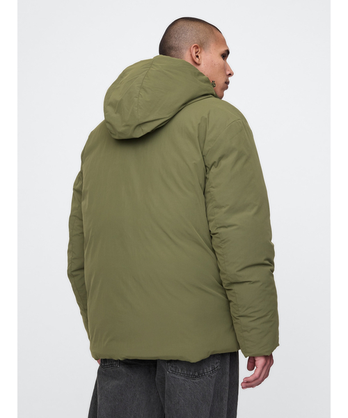 「GAP」 ブルゾン X-SMALL ワイン メンズ_画像2