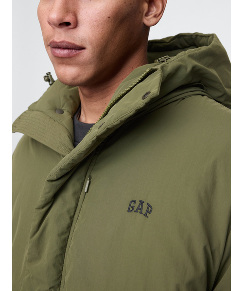 「GAP」 ブルゾン X-SMALL ワイン メンズ_画像4