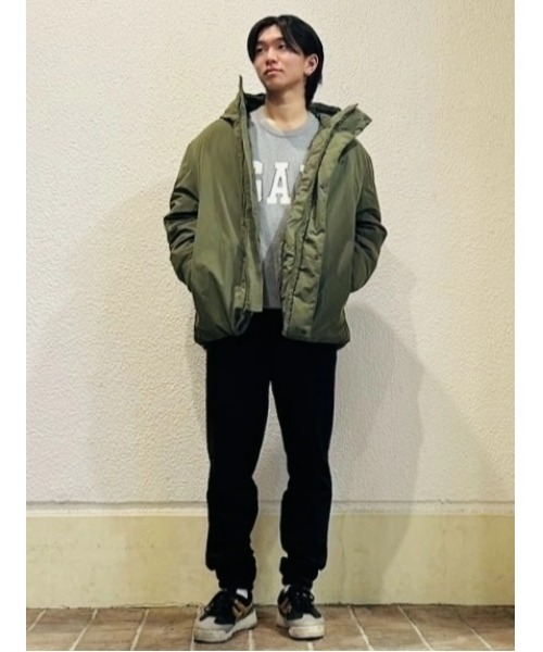 「GAP」 ブルゾン X-SMALL ワイン メンズ_画像7