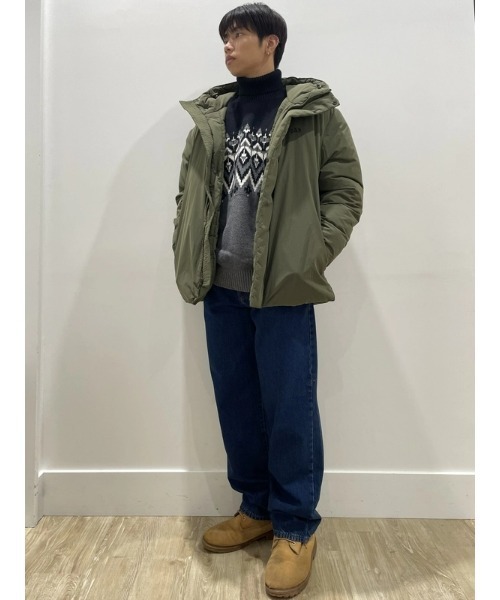 「GAP」 ブルゾン X-SMALL ワイン メンズ_画像9