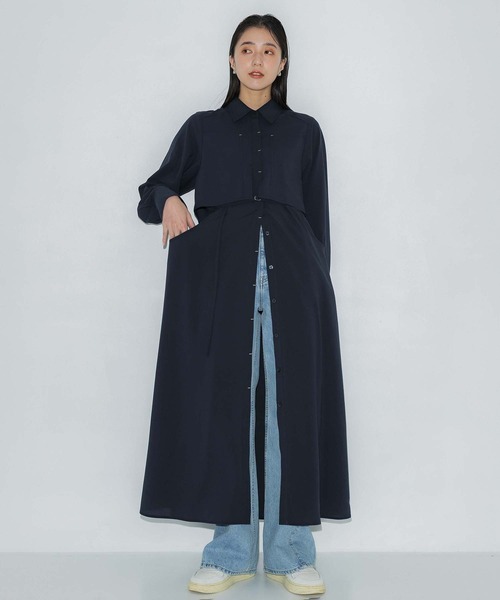 PUBLIC TOKYO（パブリックトウキョウ） シャツワンピース 「完売間近