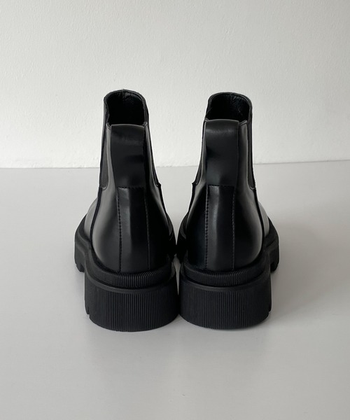 「CANAL JEAN」 ショートブーツ 23.5 ブラック レディース_画像6