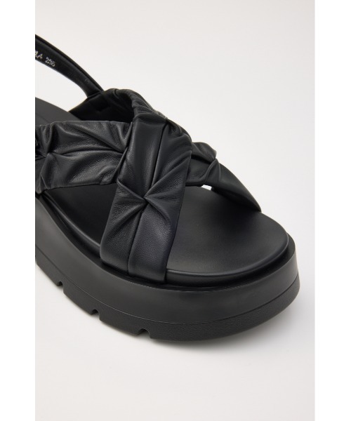 ファッションデザイナー STACCATO サンダル クロスベッセルサンダル レディース 靴