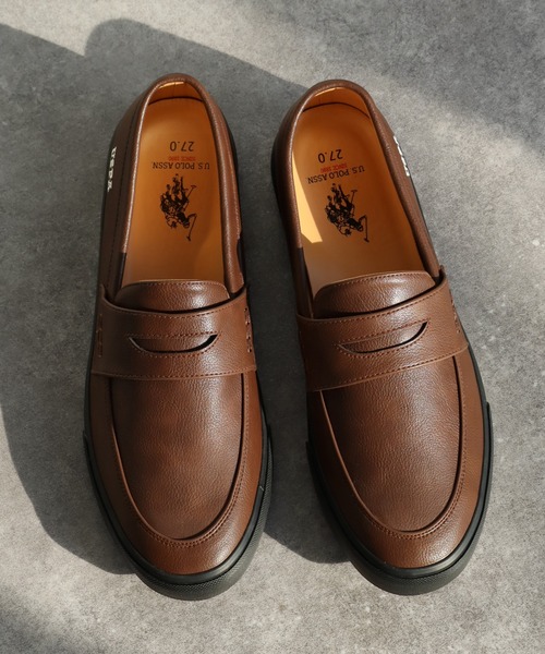 U.S. POLO ASSN.（ユーエスポロアッスン） ローファー 「U.S. POLO