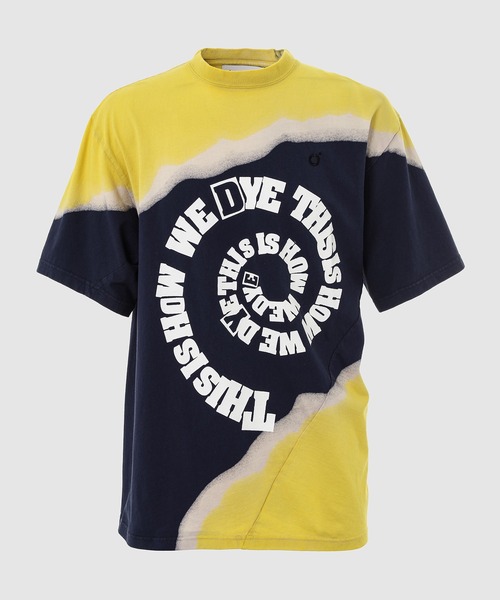 NOMA t.d.（ノーマティーディー） tシャツ Hand Pye Twist Tee - Print