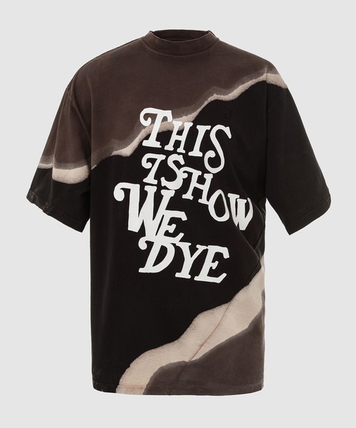 NOMA t.d.（ノーマティーディー） tシャツ Hand Pye Twist Tee - Print