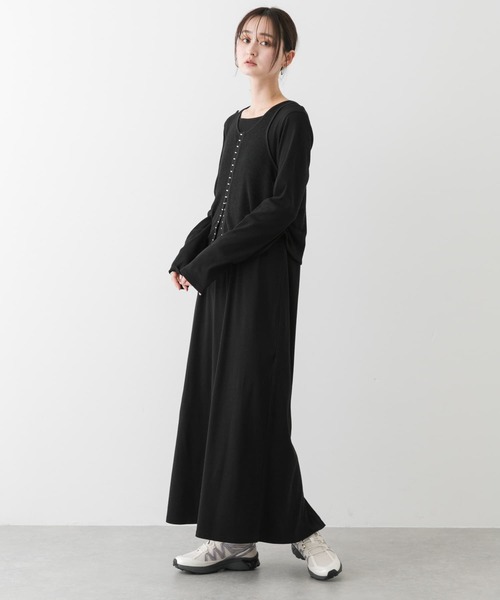 mysticアメスリレイヤードワンピース SENSE OF PLACE by URBAN RESEARCH ワンピース アメスリレイヤード