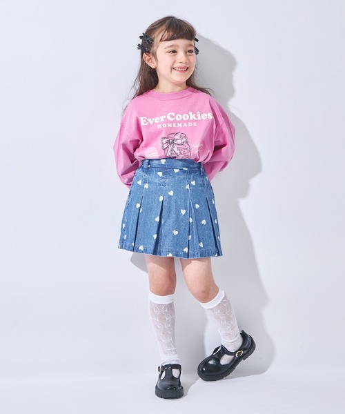 ♡ 女の子 140cm 洋服 CHOPIN（ショパン） パンツ タックプリーツ キュロット スカート