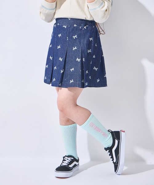 ever closet（エバークローゼット） スカート デニムプリーツ