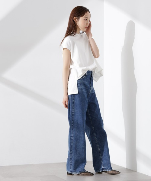 upper hightsワイドストレートモデルTHE OLIVIA FLOW upperhights ジーンズ デニム デニムパンツ upper hights/THE