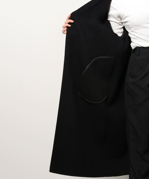 BEAUTY＆YOUTH UNITED ARROWS チェスターコート S ネイビー レディース