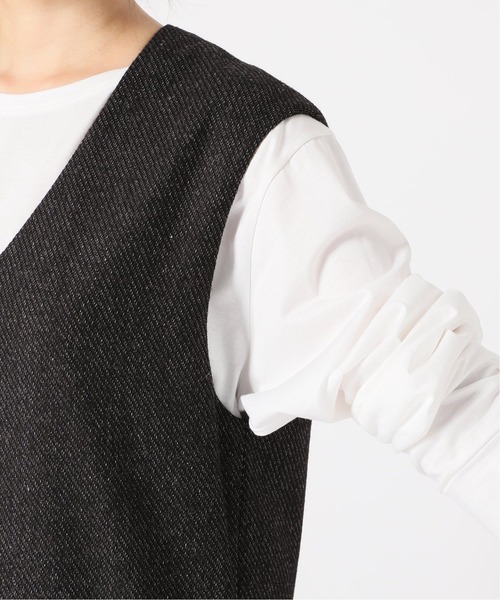 IENA（イエナ） ノースリーブワンピース 38 グレー レディース