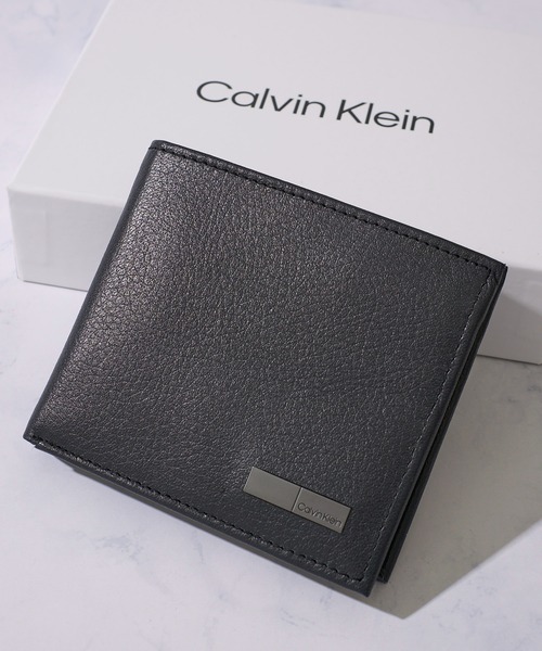 新品未使用】CK カルバンクライン 三つ折り財布 黒 誕生日