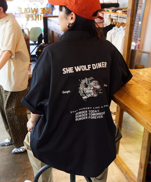 ポ*ー様 UNUSED ビッグシルエットシャツ　サイズ3 UNUSED - UNUSED アンユーズド サイドスリットボーダーTシャツ