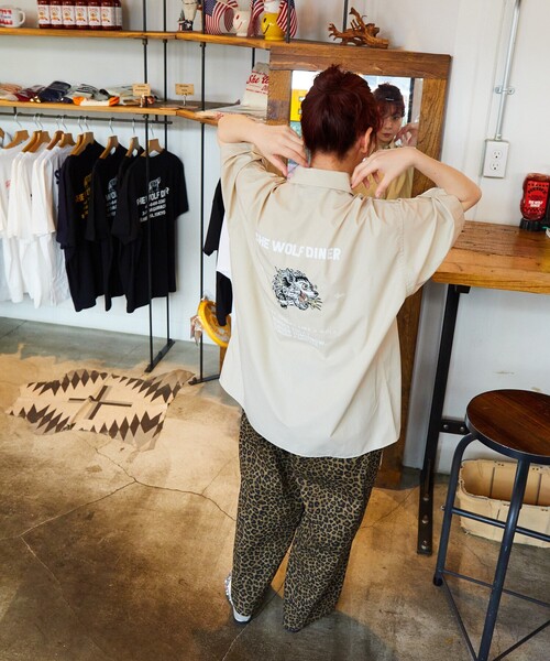 FREAK'S STORE ビックシルエットストライプシャツ FREAK'S STORE/ビッグシルエット チェックシャツ【限定展開
