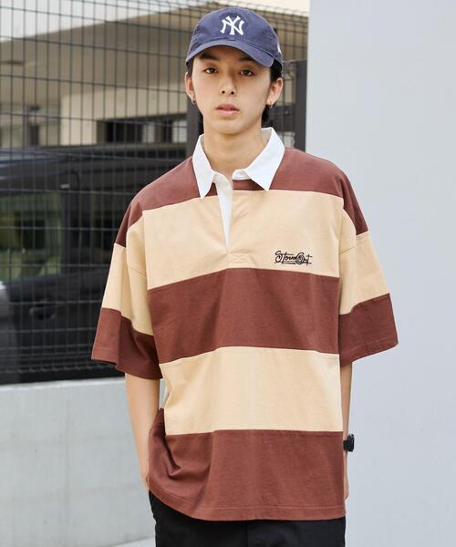 WEGO ポロシャツ WEGO/ヘビーウェイトラガーシャツ メンズ レディース