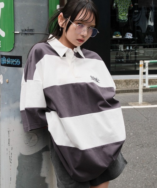 WEGO ポロシャツ WEGO/「25年春夏新作」ヘビーウェイトラガー